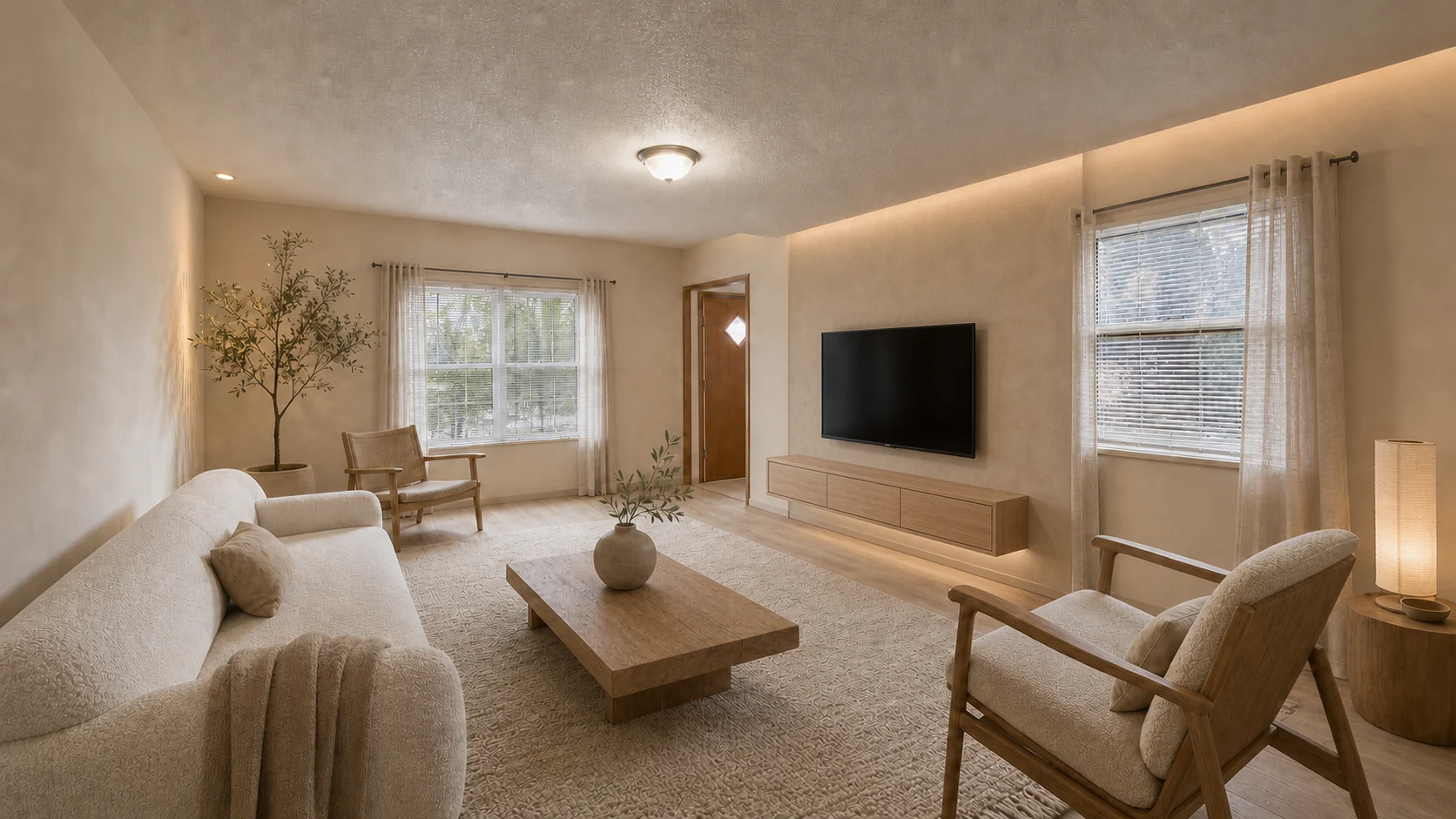 Refined living-room design version